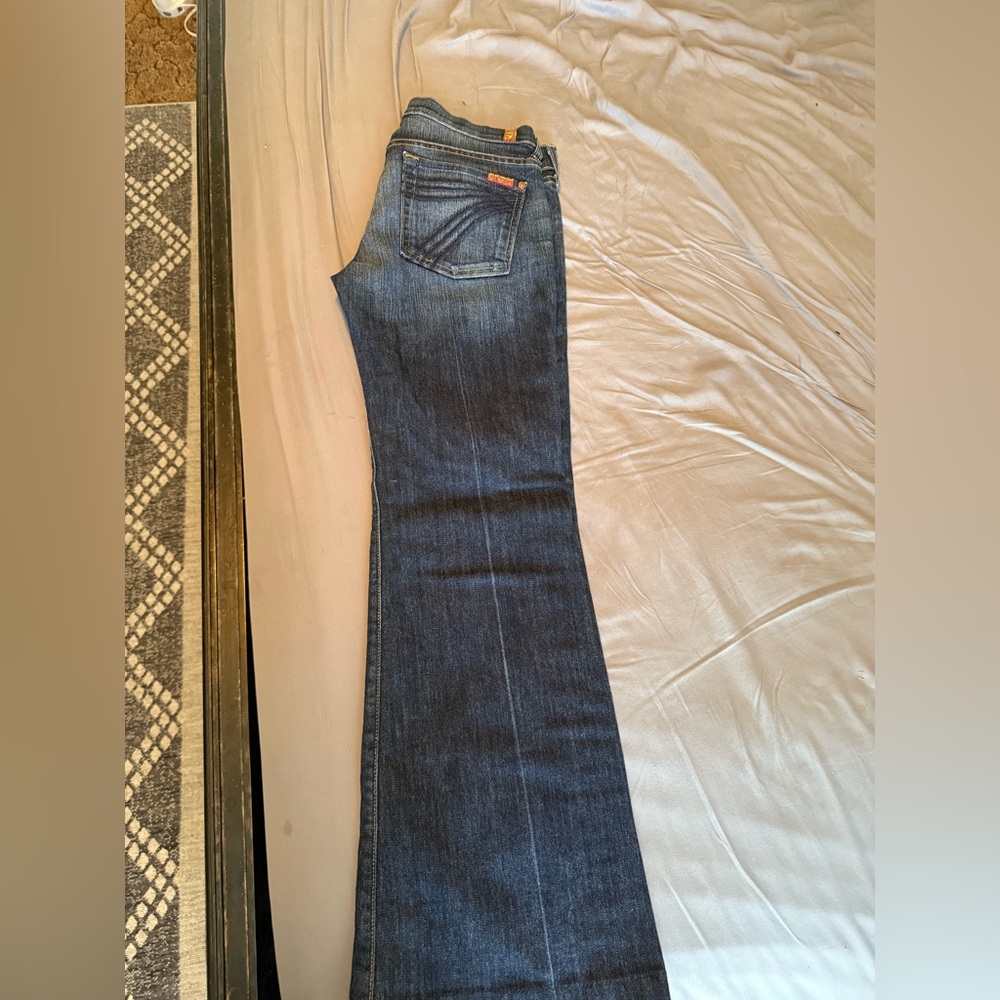 Women's Flare & Wide Leg Jeans - Blue